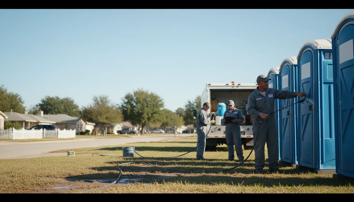 Long-Term Portable Toilet Rental in Mount Ayr, IA near me